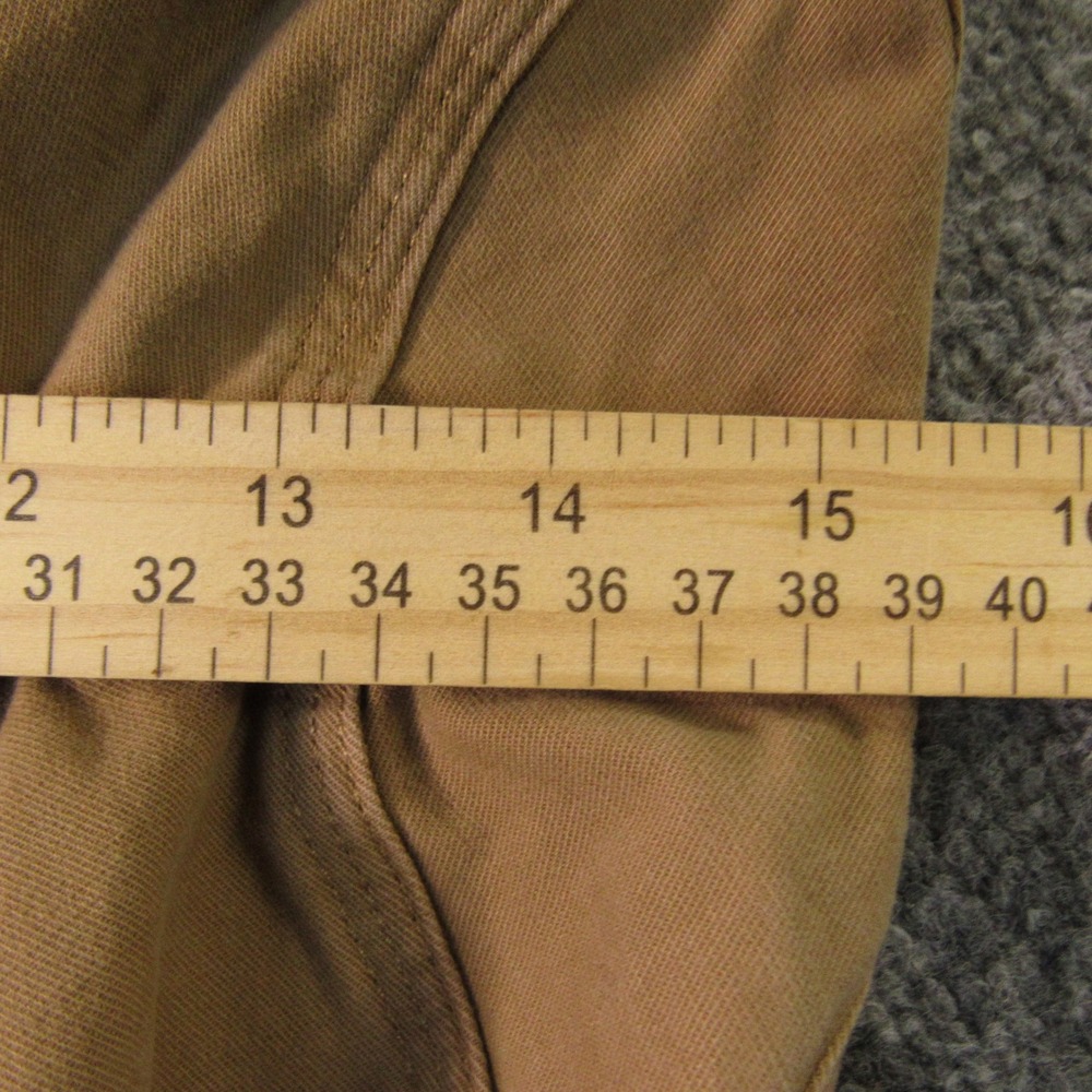 Duluth Trading Pants Mens 48x29 Flex Ballroom Khaki Work Brown Durable Workwear - Picture 11 of 14